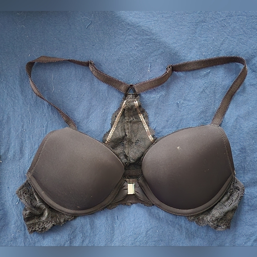 Adore Me Front Clasp Racerback Bra